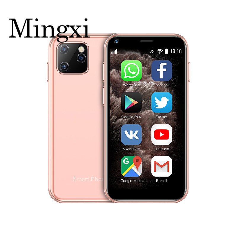Mini Smartphone Child Phone SOYES XS11 Smallest Cell Phone 2.5 Inch IPS Touch Screen 3G Android Small Smart Mobile Mini Phone